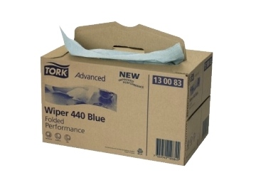 Tork Advanced Wischtuch 440, blau, Performance Handy Box